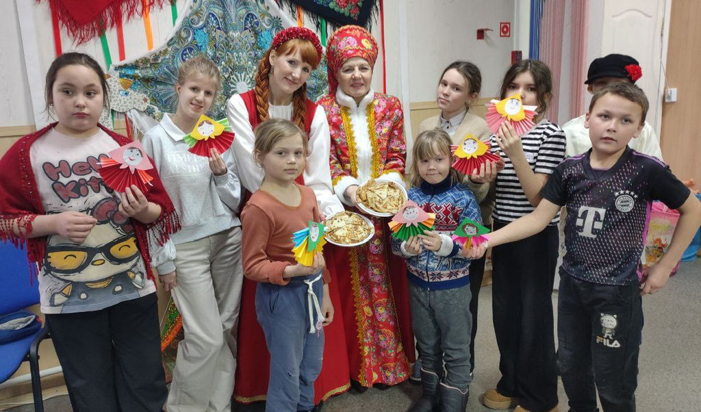 Игровая фольклорная программа "Как на масленой неделе"